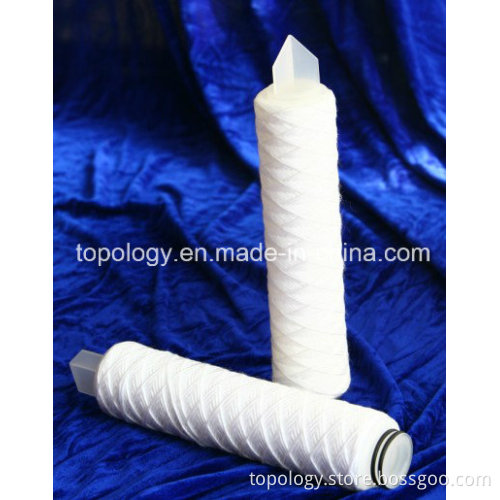String Wound Filter Cartridge with Connection